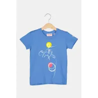 TSHIRT CASUAL C CAL PEGAS AZURE-8