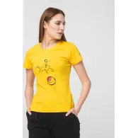 TSHIRT CASUAL F CAL PEGAS YELLOW-XS