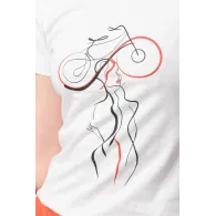 TSHIRT CASUAL F DOAMNA CU... WHITE-S