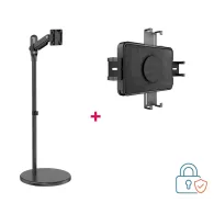 Stand podea mobil tableta Blackmount FS38-11TW + Multibrackets MB-0341