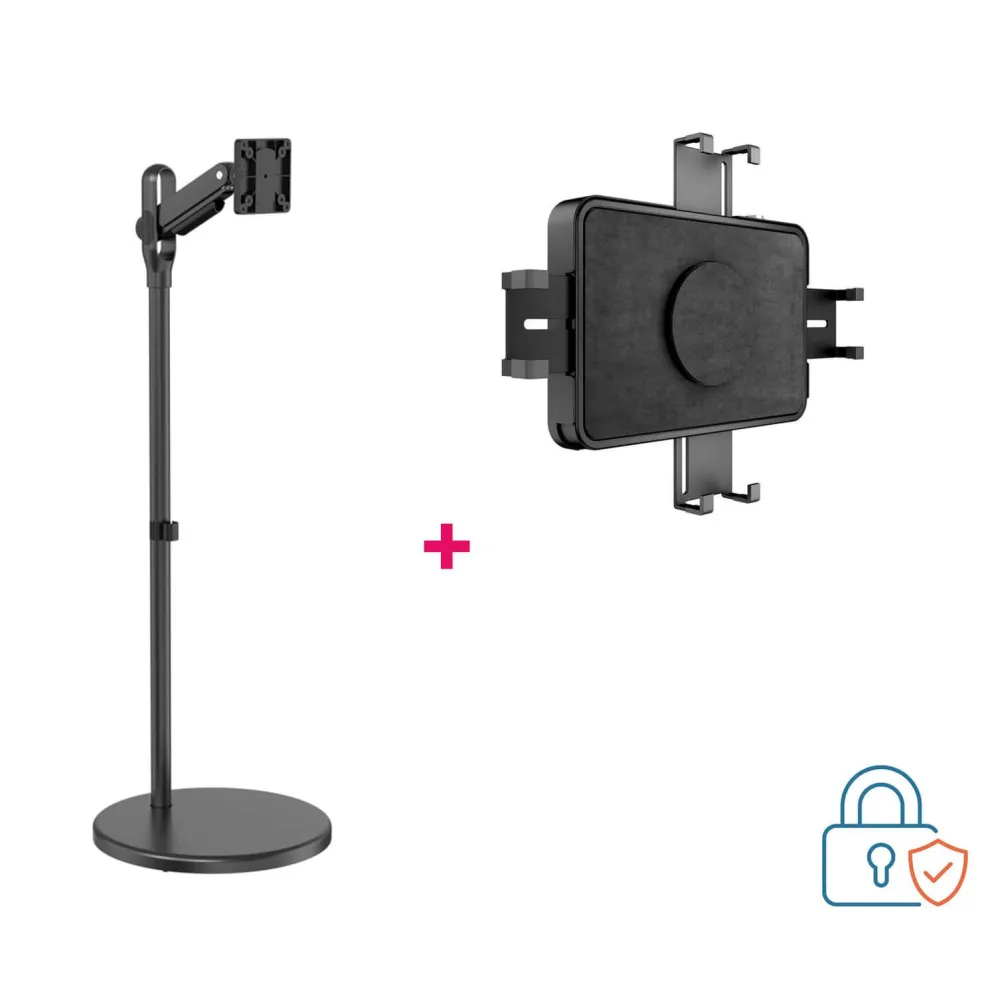 Stand podea mobil tableta Blackmount FS38-11TW + Multibrackets MB-0341