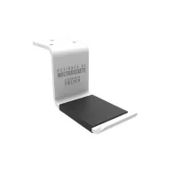 Suport de casti Multibrackets MB-1855, cu prindere de birou, alb