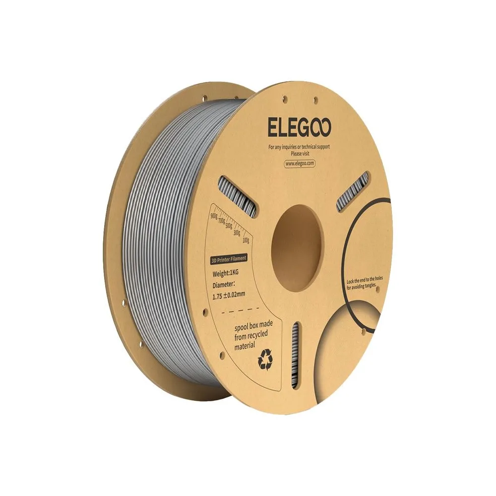 ELEGOO PLA+ filament (Star Gray)