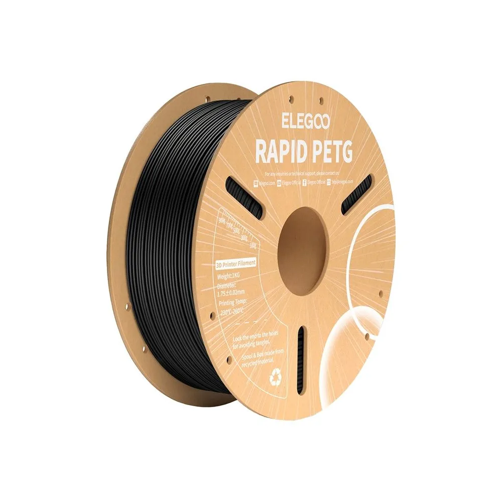 ELEGOO Rapid PETG Filament (negru)