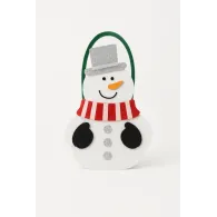 Prosop de bucatarie cu gentuta Snowman