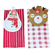 Set 2 piese bucatarie:suport vase,prosop