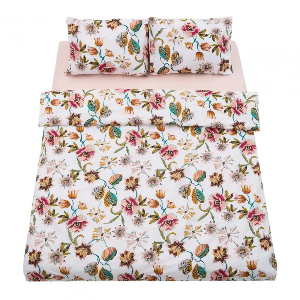 Lenjerie dubla 100% bumbac,4 piese, Aziz