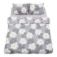 Lenjerie dubla 100% bumbac,4 piese, Eli