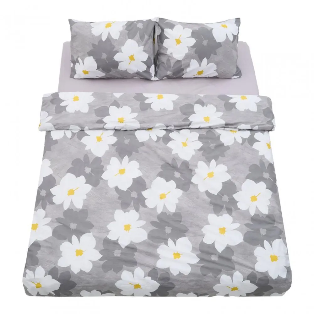 Lenjerie dubla 100% bumbac,4 piese, Eli