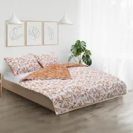 Lenjerie dubla 100% bumbac,4 piese, Meng