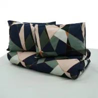 Lenjerie kingsize, bumbac,132 TC, Enzo