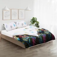 Lenjerie kingsize, bumbac,132 TC, Lora