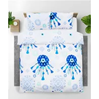 Lenjerie kingsize, bumbac,132 TC, Paros