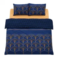 Lenjerie kingsize, bumbac,132 TC, Wave