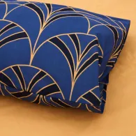 Lenjerie kingsize, bumbac,132 TC, Wave