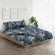 Set de pat king size bumbac, 92 gsm,Jade