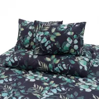 Set de pat king size bumbac, 92 gsm,Jade