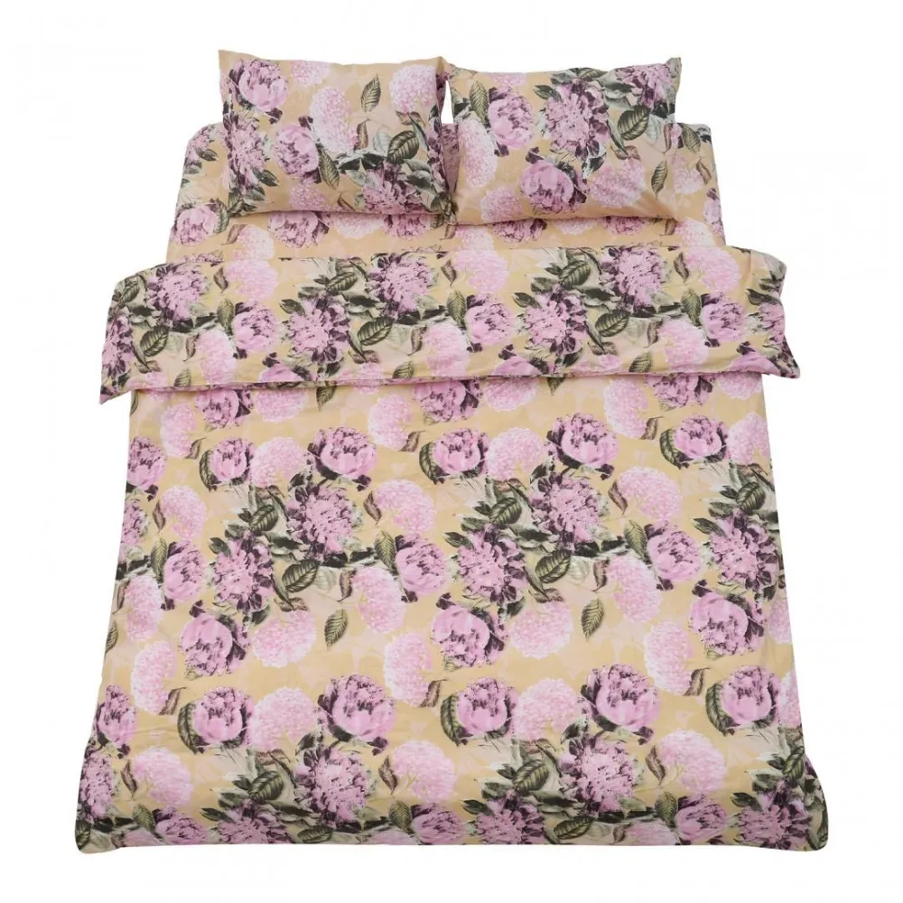 Set de pat king size bumbac,92 gsm,Peony