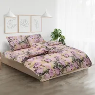 Set de pat king size bumbac,92 gsm,Peony