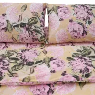 Set de pat king size bumbac,92 gsm,Peony