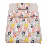 SET DE PAT SINGLE BUMBAC ANIMALS