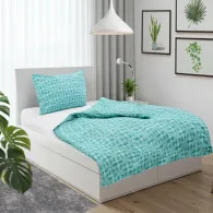 Set de pat single bumbac, 92 gsm, River