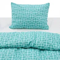 Set de pat single bumbac, 92 gsm, River