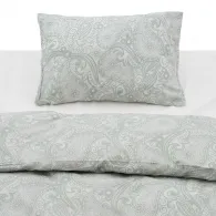 Set de pat single bumbac, 92 gsm,Paisley