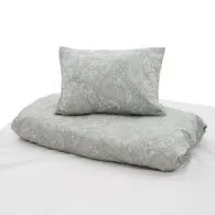 Set de pat single bumbac, 92 gsm,Paisley