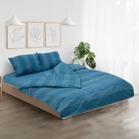 Set de pat,cearceaf cu elastic 180x200,Colin