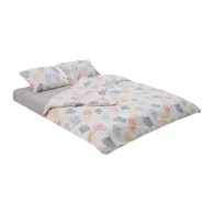 Set de pat,cearceaf cu elastic 180x200,Linden