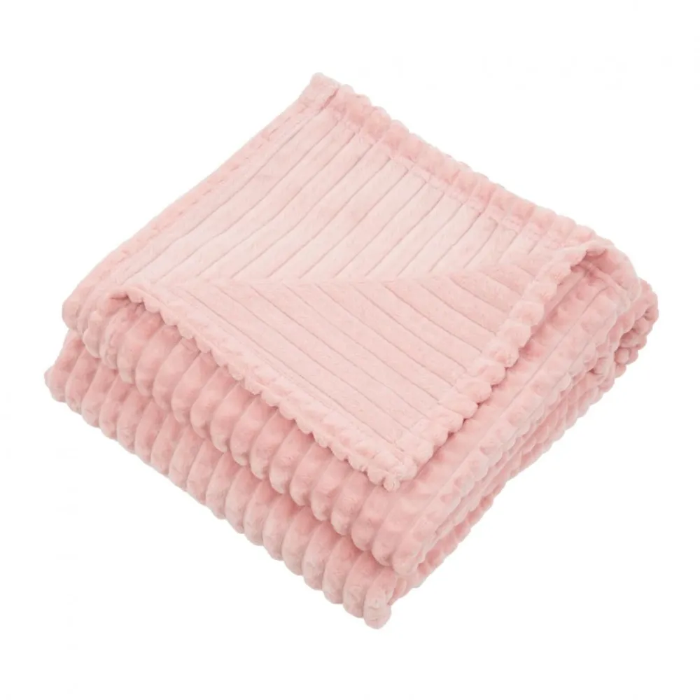 PATURA FLANNEL 150X200 CM ROZ