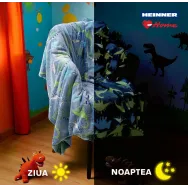 Patura model fosforescent,Dino,200x220