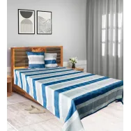 SET CUVERTURA PAT KS 200X220CM ZIA BLUE