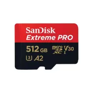 SanDisk Extreme PRO. Capacity: 512 GB, Flash card type: MicroSDXC, Flash memory class: Class 10, Internal memory type: UHS-I, Re