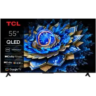 Televizor TCL QLED 55T69C, 138 cm, Smart Google TV, 4K Ultra HD, (Model 2025)