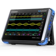 Osciloscop digital portabil cu generator de semnale 4in1, ecran tactil 7", 1GSa/s, 350MHz, FNIRSI DPOS350P
