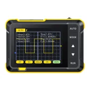 Osciloscop digital portabil, 1 canal, 2.5MS/s, 200KHz, FNIRSI DSO152/S, pachet standard, cleme crocodil