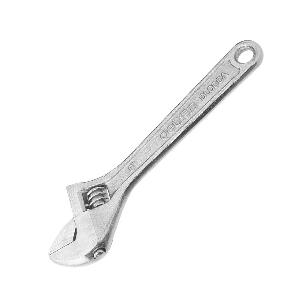 Cheie reglabilă Deli Tools EDL006A, 6" (argintie)