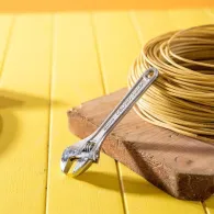 Cheie reglabilă Deli Tools EDL006A, 6" (argintie)