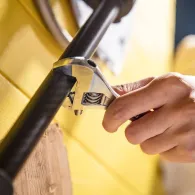 Cheie reglabilă Deli Tools EDL006A, 6" (argintie)