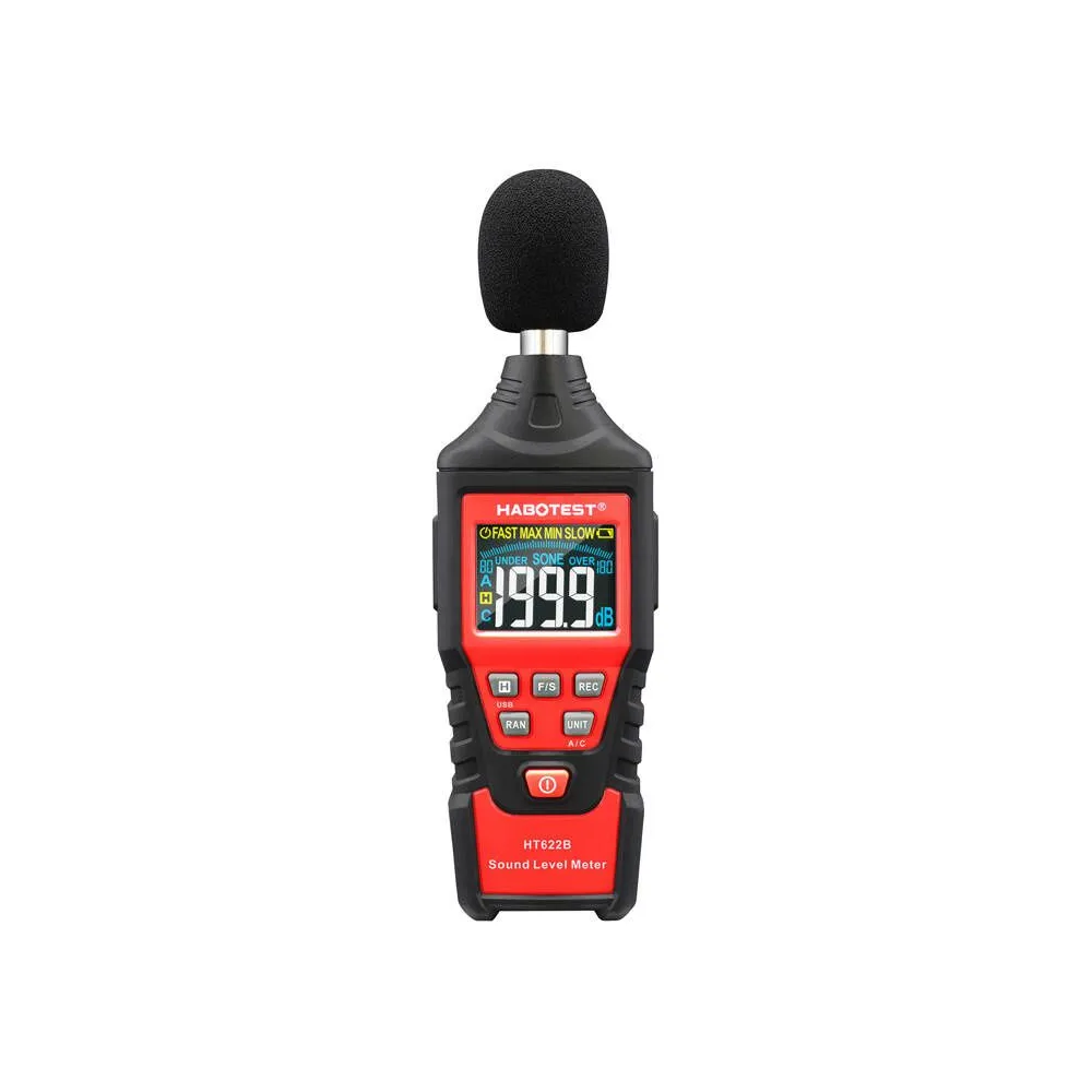 Decibelmetru digital Habotest HT622B USB A/C
