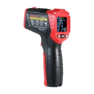 Pirometru digital cu laser Habotest HT651D, măsurător de umiditate