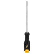 Șurubelniță cu cap plat Deli Tools EDL6261501, 6x150mm (negru)