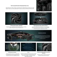 P12 Pro, 120 mm, 600 - 3000 rpm, Negru Resigilat