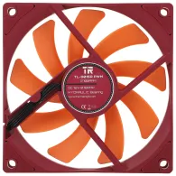 Ventilator Thermalright, 92mm, 2700 rpm, hydraulic bearing, 42.58 cfm, fara LED, 4pin PWM, maro - portocaliu, "TL-9015R"