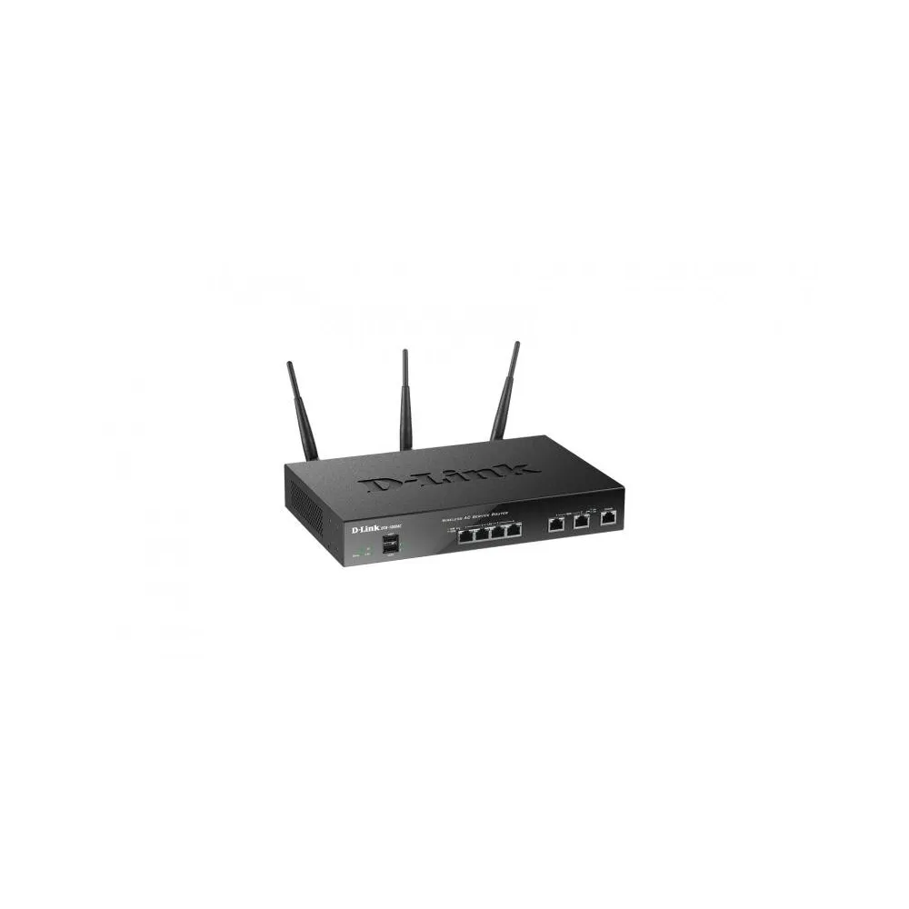 Router d-link dsr-1000ac 2xwan gigabit 3xlan gigabit 130mbps firewall 70mbps D-link - 1