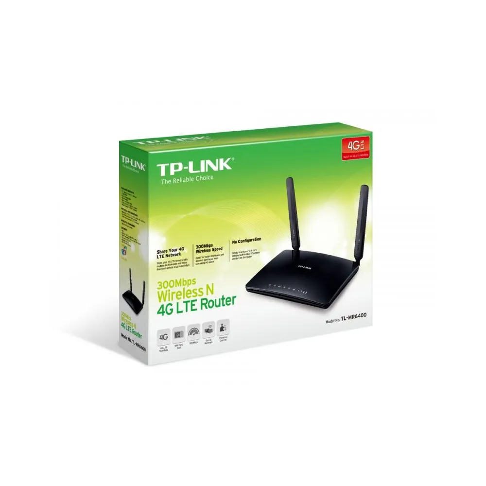 Router wireless tp-link tl-mr6400 1xwan 10/100 3xlan 10/100 2 antene Tp-link - 1