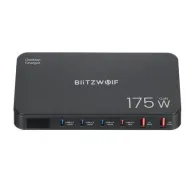 Blitzwolf BW-S30 Stație de încărcare 6 în 1 4xUSB-C + 2xUSB 175W