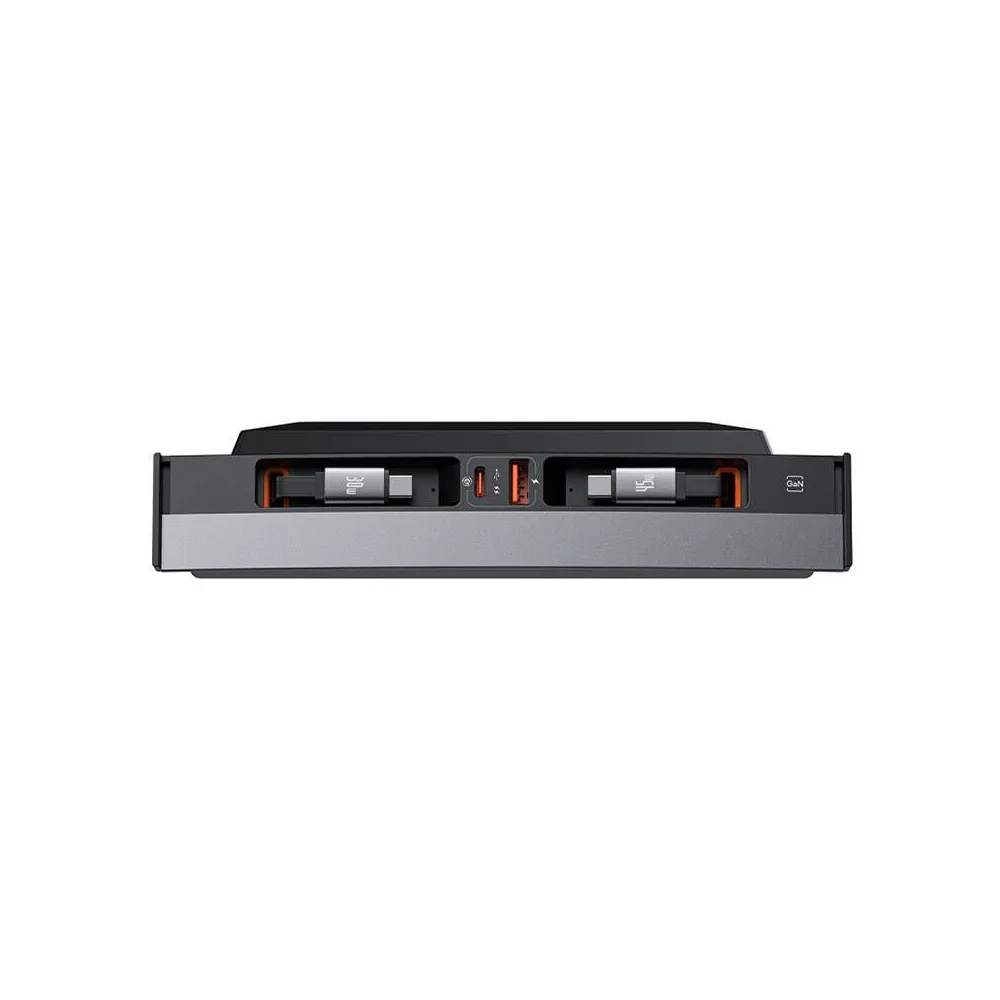 Hub Baseus T-Space cu cabluri USB-C la USB-C pentru mașini Tesla (negru)